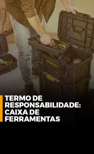 Chega de <b>ferramentas sumindo da empresa</b>